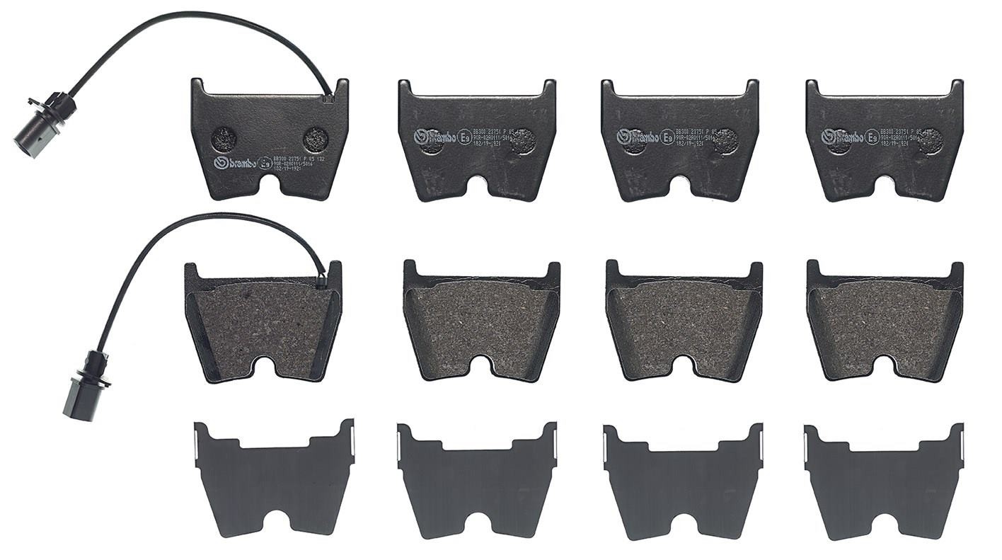 Brake Pads Set Front Brembo P85132 4S0698151 4S0698151B 4S0698151J 8E0698151Q - Image 12