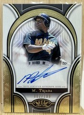 2023 Topps Tier One - Prime Performers Autographs Miguel Tejada #PPA-MT /199...