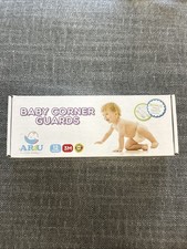 Baby Proofing Corner Protector, 12-Pack, Clear Pre-Taped