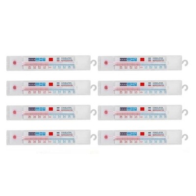 8er/10er Set Kühl-Gefrierkombination Thermometer mit praktischer Haken Temperatur