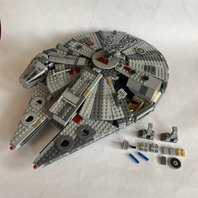 LEGO Star Wars Millennium Falcon 75257 80% Complete (No Minifigures)