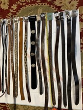 Men Women Western Belts Lot Of 25 Please Check Pics