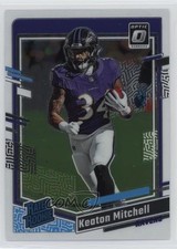 2023 Panini Donruss Optic Rated Rookie Keaton Mitchell #207 uk2