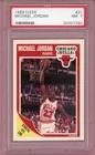 1989 Fleer #21 Michael Jordan Basketball Card PSA NM 7
