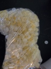 White Plastic Pony Beads Lot , Bagged