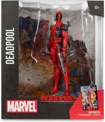 Marvel Collectible 7'' Statue 1/10 Sale Posed Scene - Deadpool (New Mutants #98)