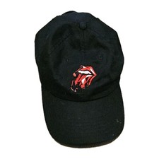 Rolling Stones 24 Carat Stones Tour Strapback Black Baseball Cap