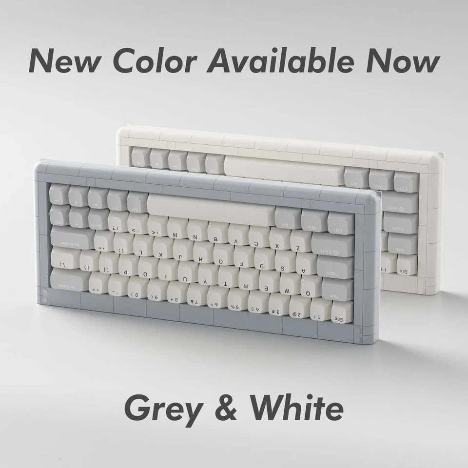 01Adam 60% Mechanical Keyboard, 64-Key ANSI, Lego-Compatible Case, Gasket Mou... - Image 3 of 4