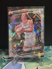 2025 Panini Prizm WNBA Maddy Siegrist #50 Cracked Ice Dallas Wings