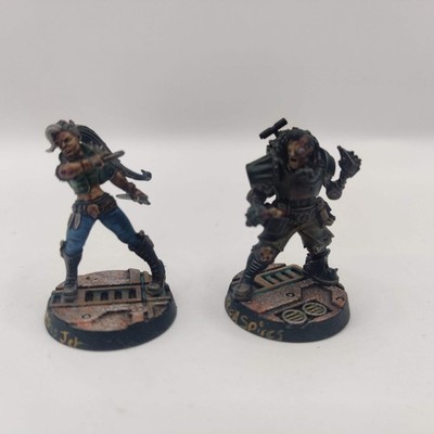 Necromunda Rex Spires und Estus Jet - bemalt BC097