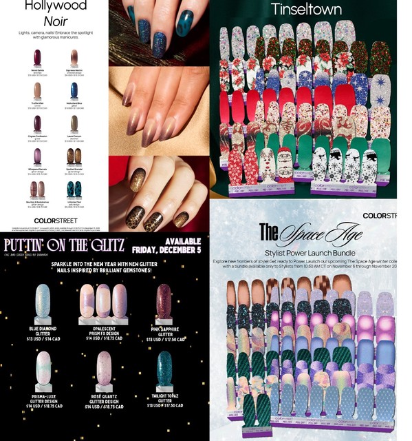 🌼COLOR STREET SETS 2025 CORE, CURRENT+ 2025+2024+RETIRED+HOLIDAY+FREE TWOSIES🌸