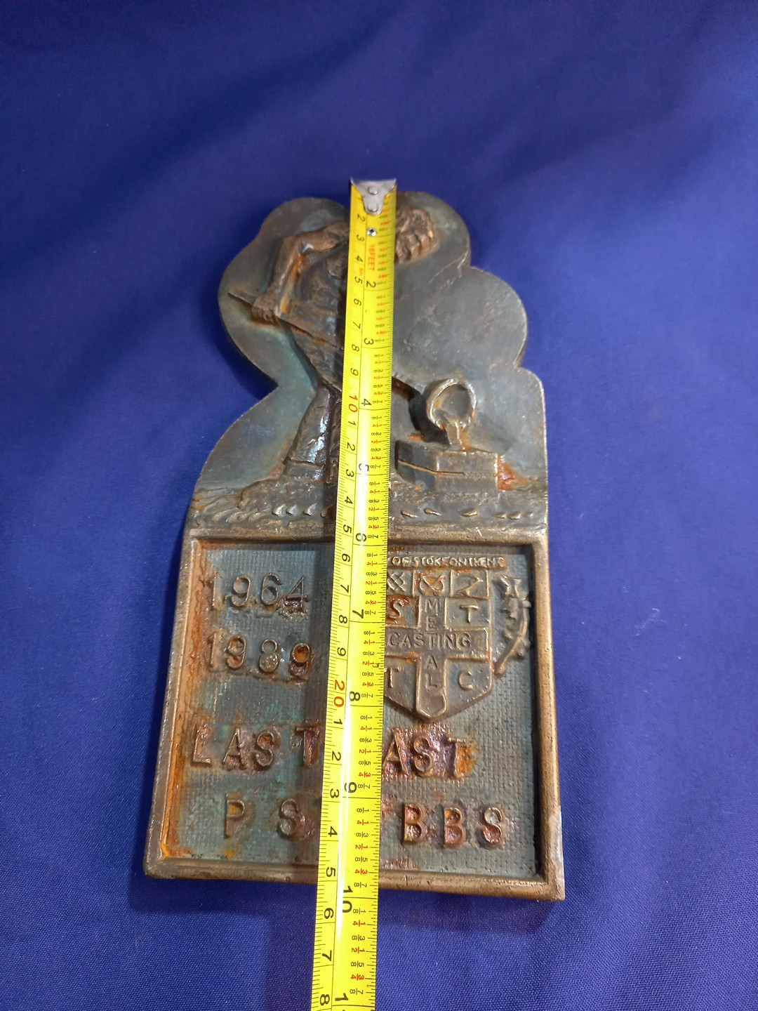 Bronze Foundry Casting Of Someones Last Cast