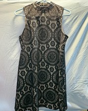 Love Fire Women's Sleeveless Lace Dress - Black - Size Medium 0001T