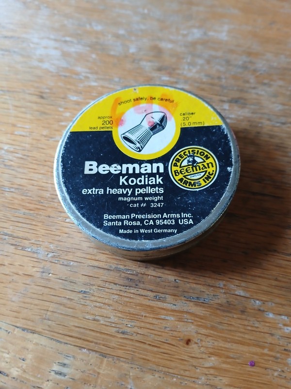 Berman Kodiak Extra Heavy. 20 5mm Pellets