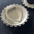 2 Silver Tone Scarf Clips Lot Of 2 Different Clips For Scarves — photo 7