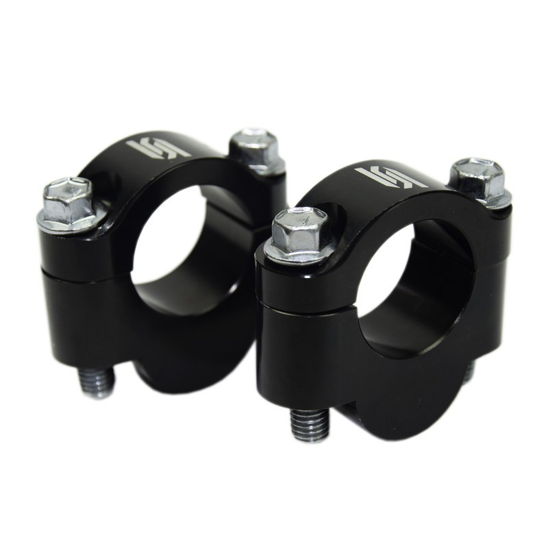 Rehausse SCAR +20mm pour guidon 22,2mm de moto cross noir