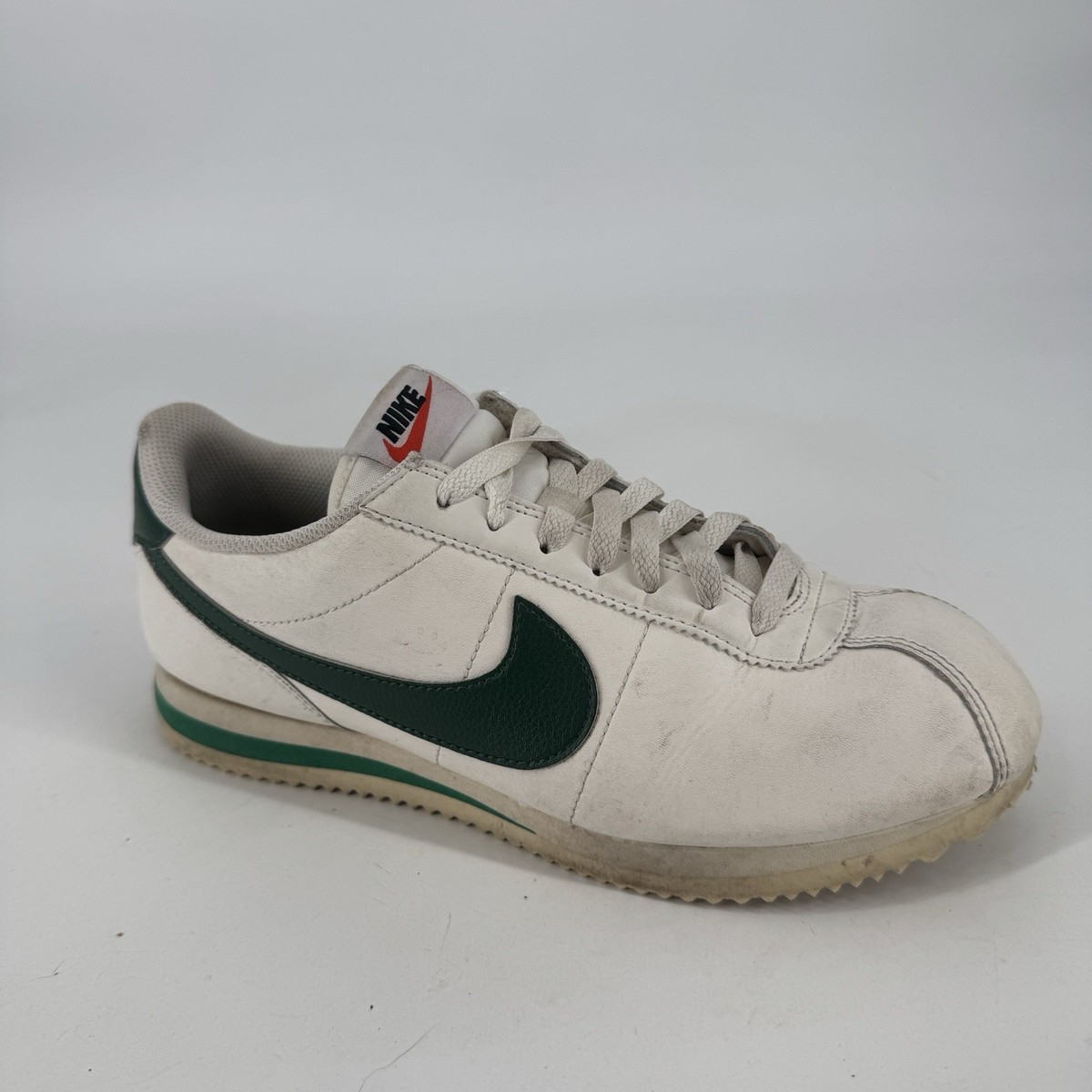 Nike shoes womens white green cortez sneakers streetwear 90s y2k low top