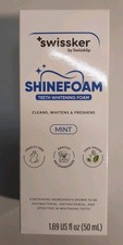 Swissklip Teeth Whitening Foam- SHINEFOAM  Mint Flavor Whitening Toothpaste New