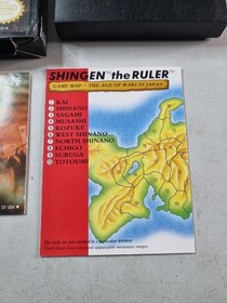 Shingen The Ruler (Nintendo NES) Complete in Box w/ Map CIB 
