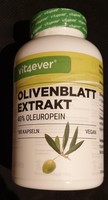 Olivenblatt Extrakt 650Mg 180 Vegane Kapseln Mit 40% Oleuropein F. 6 Monate Neu
