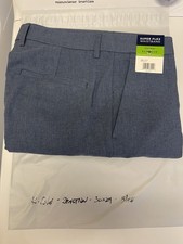 Kenneth Cole Reaction Men's Techni-Cole Slim-Fit Pants, Blue, 30 X 29