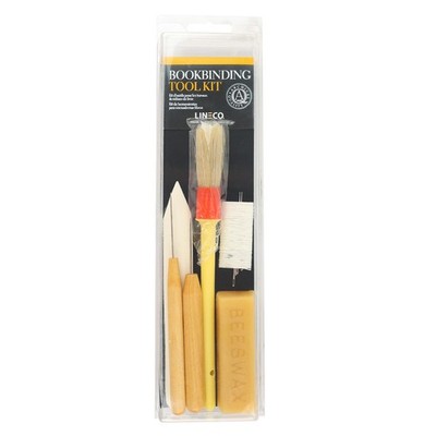 Bookbinding Tool Kit. Comes with Awls, Bone Folder, Bristle Brish, Needles, L...