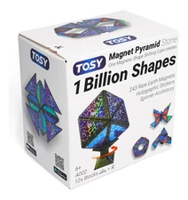 Magnet Pyramid Stone, 1 Cube Transforms Into 1 Billion Shapes, Christmas Gift
