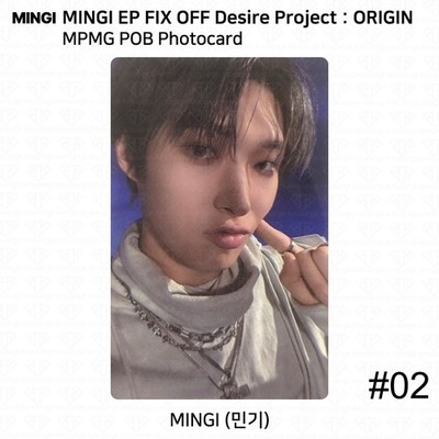 ATEEZ MINGI FIX OFF Desire Project : ORIGIN Vinyl POB Photocard | eBay