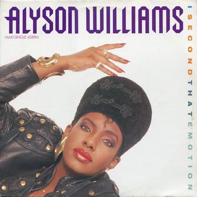 Alyson Williams - I Second That Emotion - Used Vinyl Record 12 - E14981z
