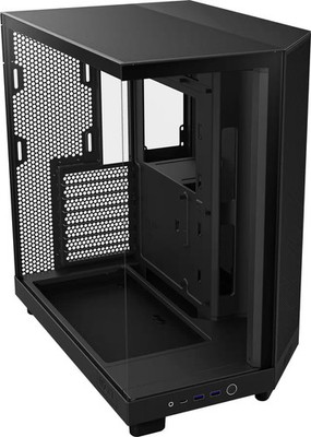 NZXT - H6 Flow ATX Mid-Tower PC Case with Dual Chamber - Black | eBay