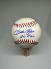 Pete Rose Signed Baseball Cincinnati Reds "Hit King" Fiterman Sports Au NL Ball