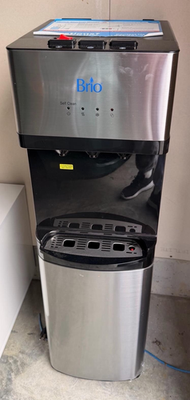 #ad Brio Self Clean Hot amp; Cold Water Dispenser 3 Tap Freestanding Stainless $130.00