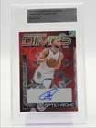 STEPHEN CURRY 2022-23 LEAF OPTICHROME DROPPING DIMES PROOF RED AUTO 1/1 Q5220
