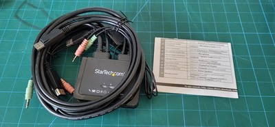 StarTech 2-Port USB DisplayPort KVM Switch 4K 60 Hz Schwarz_0.6_5