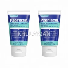 2 Pack Psoriasin Deep Moisturizing Ointment Stop Psoriasis 4.2 Oz (119g) Each