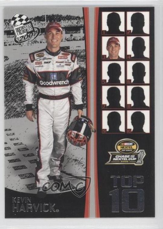 2007 Press Pass Top 10 Kevin Harvick #110 5e9