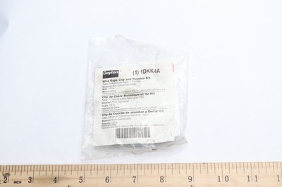 Dayton Wire Rope Clip and Thimble Kit 3/8'' DKK4A