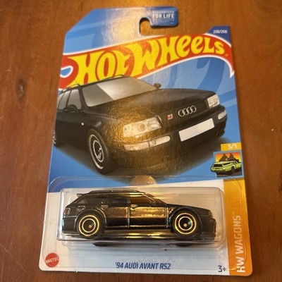 hot wheels   super treasure hunt   94  Audi Avant R52 Schwarz   HW Waggons