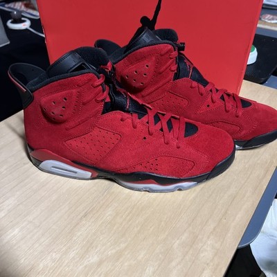CT8529-600 Nike Air Jordan 6 Retro Toro Bravo Red Black Raging