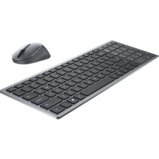 Dell Multi-Device Wireless Keyboard and Mouse Combo KM7120W-GY-US BNIB