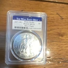 West Point Mint 2017-W American Silver Eagle $1 1 oz Silver PCGS MS70