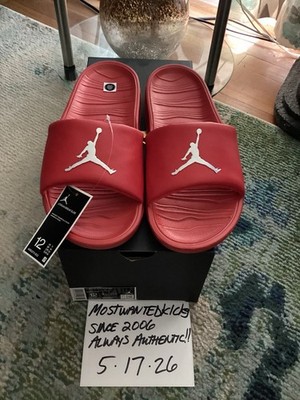 DS 2021 Nike Air Jordan Break Slide University Red Men s Sz 12