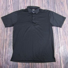 Collars  Co Polo Shirt Mens Small Black Featherweight Dress Collar Performance