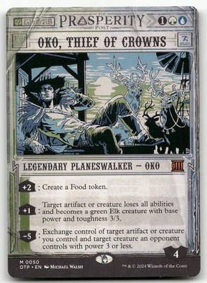 Oko, Thief of Crowns #50 (NM) Thunder Junction OTP Magic MTG
