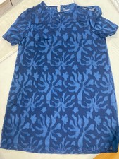 Shein Curve Women's Dress Size 0XL Blue