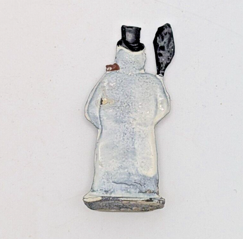 Vintage Heinrichsen German Flat Lead "Snowman" - Picture 2 of 5