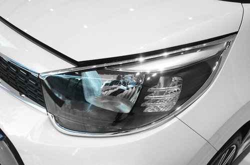 Chrome Head Light Lamp Garnish Cover Molding 2pcs for 08/2020 ~ 2022 KIA Picanto - Picture 8 of 10
