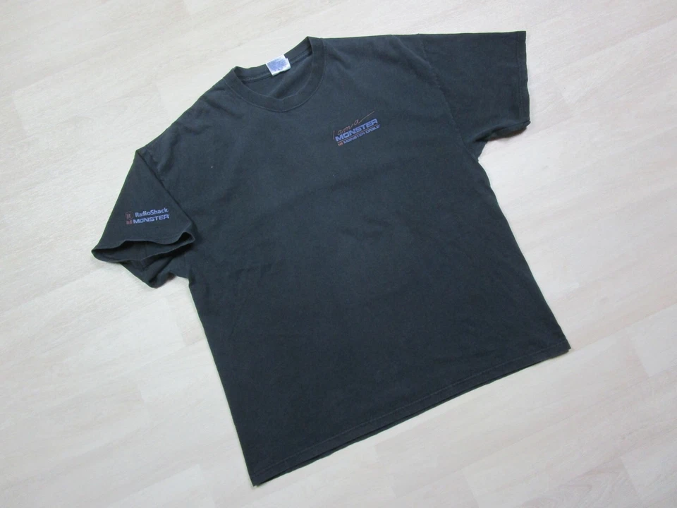 Camiseta de Colección Radio Shack (XL) Monster Cable #1 Monster Attitude Sistema de Sonido Foto 3 de 4