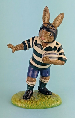 Royal Doulton Heading For A Try (Rugby) Bunnykins DB449