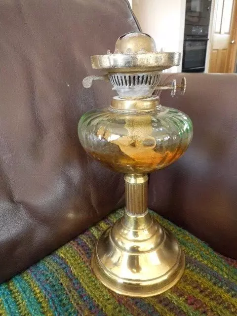 Old on sale brass lamp